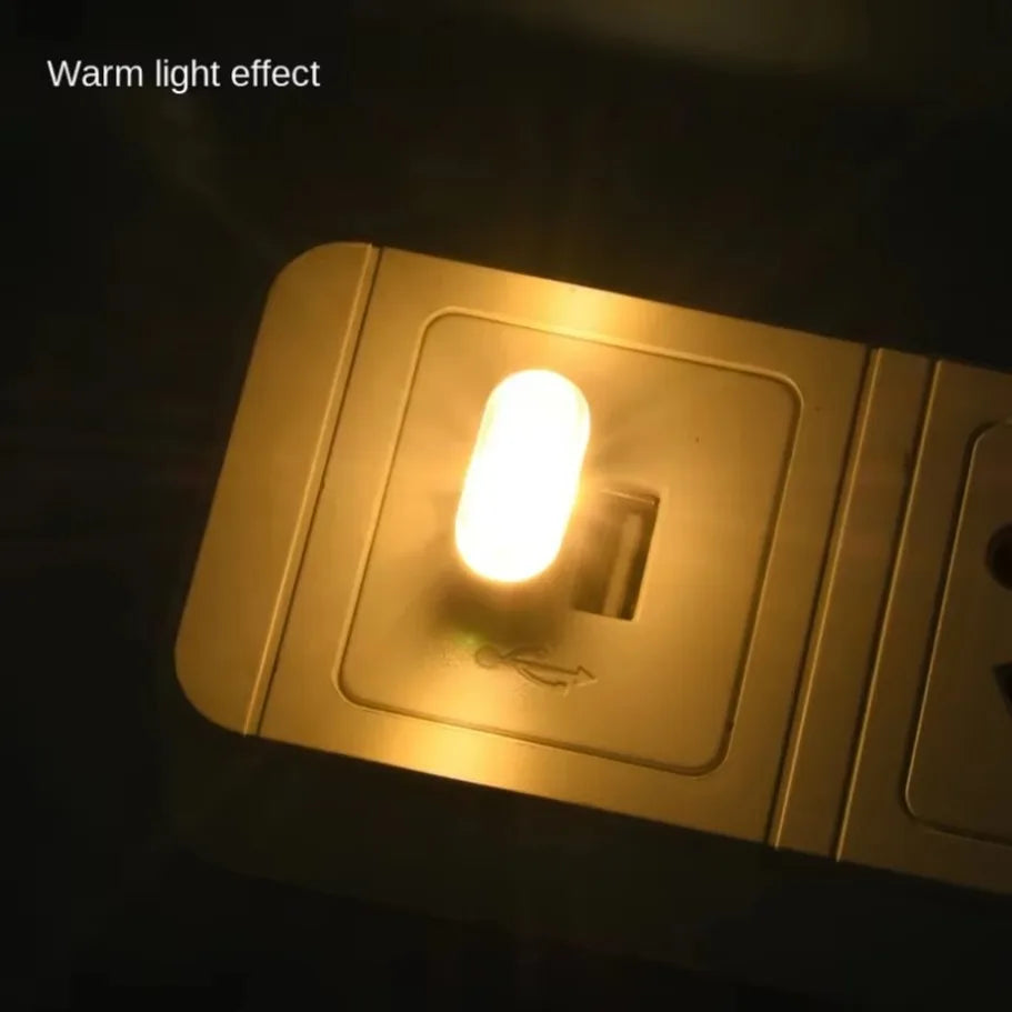 Mini USB LED Ambient Car Interior Light - Portable Neon Decorative Lamp, Universal Plug & Play