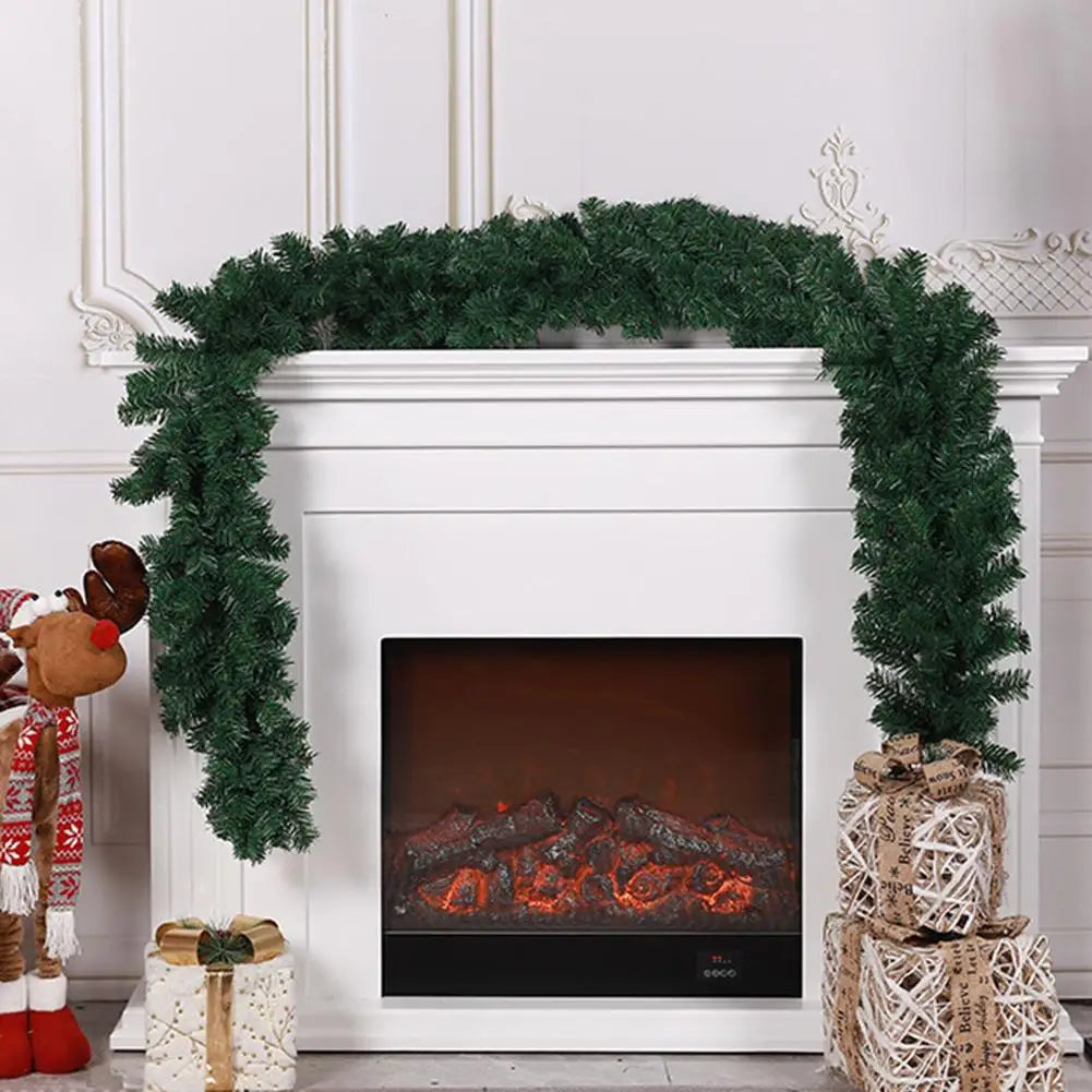 Berry Christmas Garland - Artificial Holiday Garland with Berries for Indoor & Outdoor, 6 ft (1.8 m) or 9 ft (2.7 m)