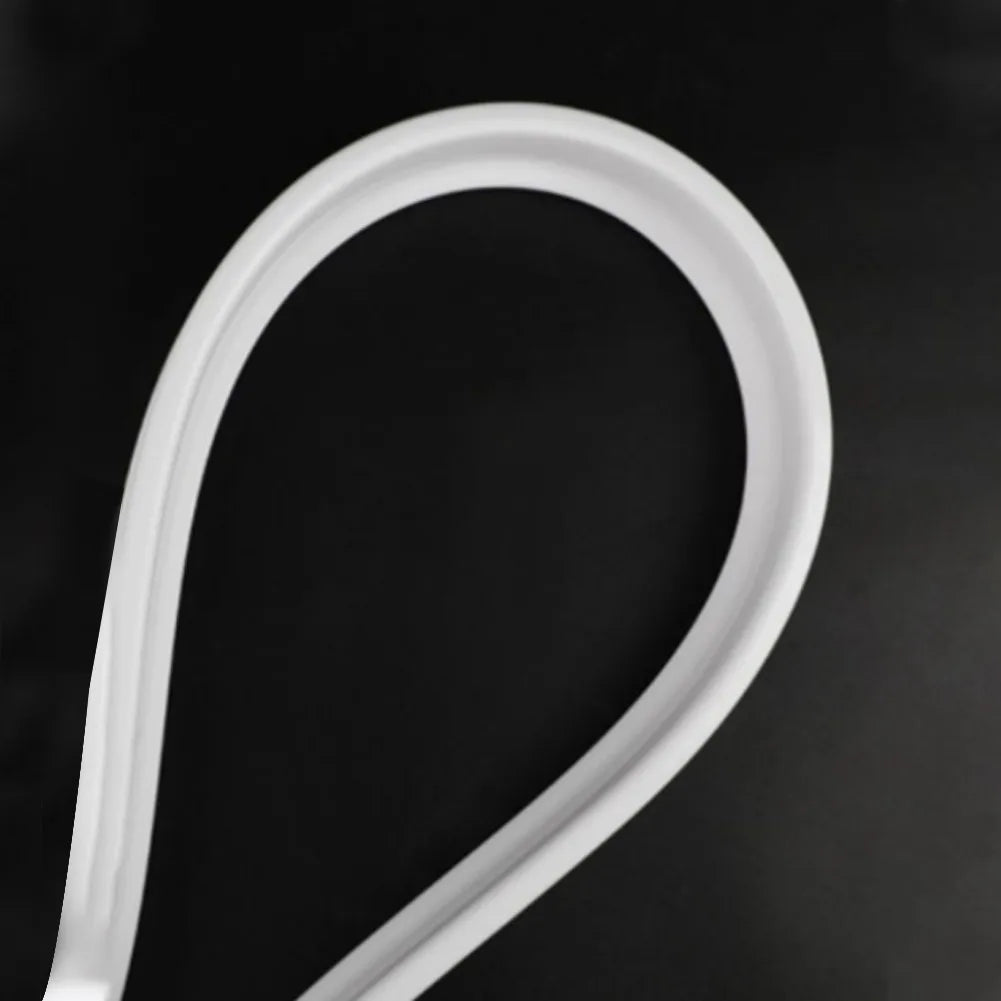 Flexible Silicone Shower Water Barrier Strip - Waterproof Shower Dam & Floor Seal (100–600 cm / 39–236 in Options)