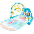 Baby Musical Play Mat with Light-Up Piano Keyboard - Activity Gym & Tummy Time Mat for Infants