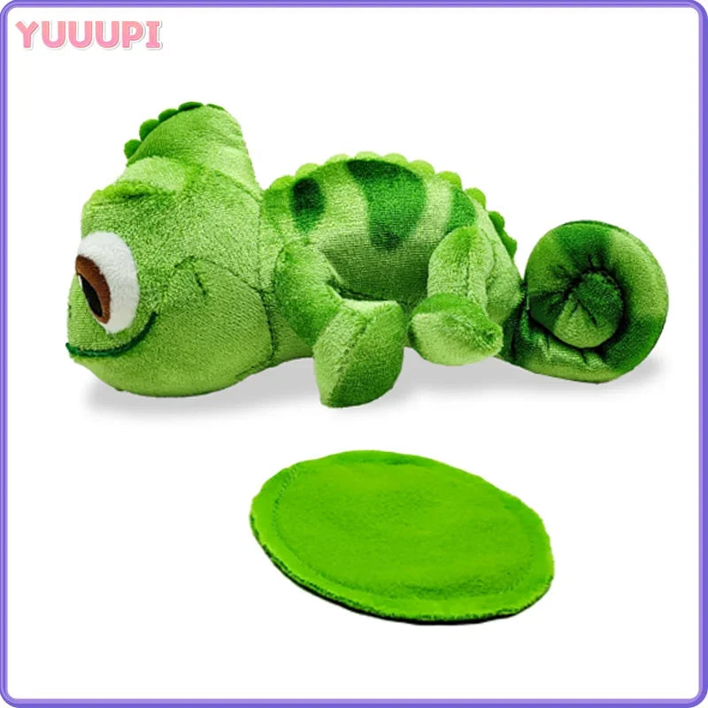 Pascal Rapunzel Chameleon Plush Doll 15 cm (5.9 in) Shoulder Stuffed Animal - Kids Gift