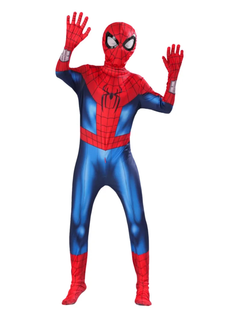 Superhero Zentai Cosplay Full-Body Suit – Multiple Sizes 100–190 cm (39–75 in) | Halloween Party Costume & Collectible Gift for Cosplay Fans