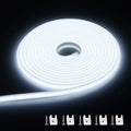 COB LED Strip Light 320 LEDs/m Super Bright RA90 IP67 Waterproof Flexible Tape Light 220V/110V with EU & US Plug, 1–35 m (3.3–115 ft)