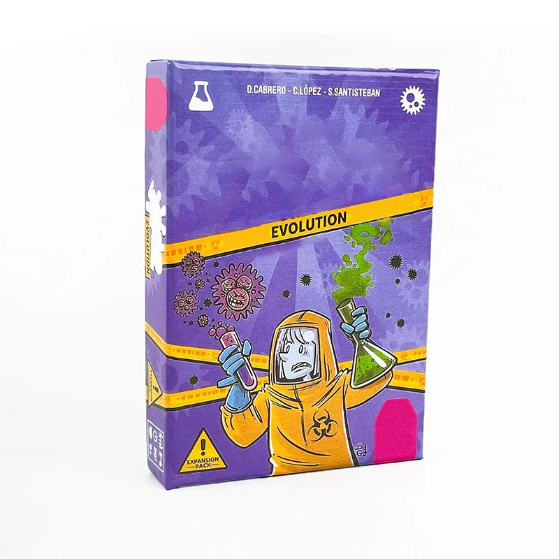 Virus Card Game Bundle – Core + Evolution & Halloween Expansion | Bilingual English/Spanish, 2-6 Players