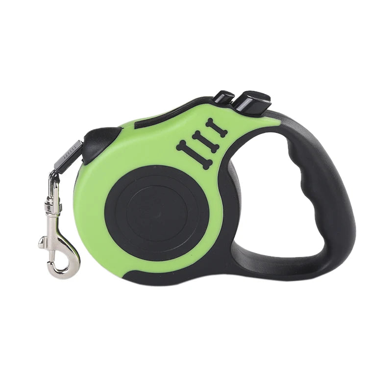 Retractable Dog Leash 3m / 5m (9.8ft / 16.4ft) Nylon Automatic Pet Lead for Small, Medium & Large Dogs and Cats