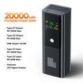 100W PD 20000mAh Portable Power Bank - Fast Charger for Laptop, iPhone & Samsung