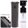 Microfiber Screen Cleaner Spray Bottle with Cloth – Refillable Phone, Tablet & Glasses Wipes