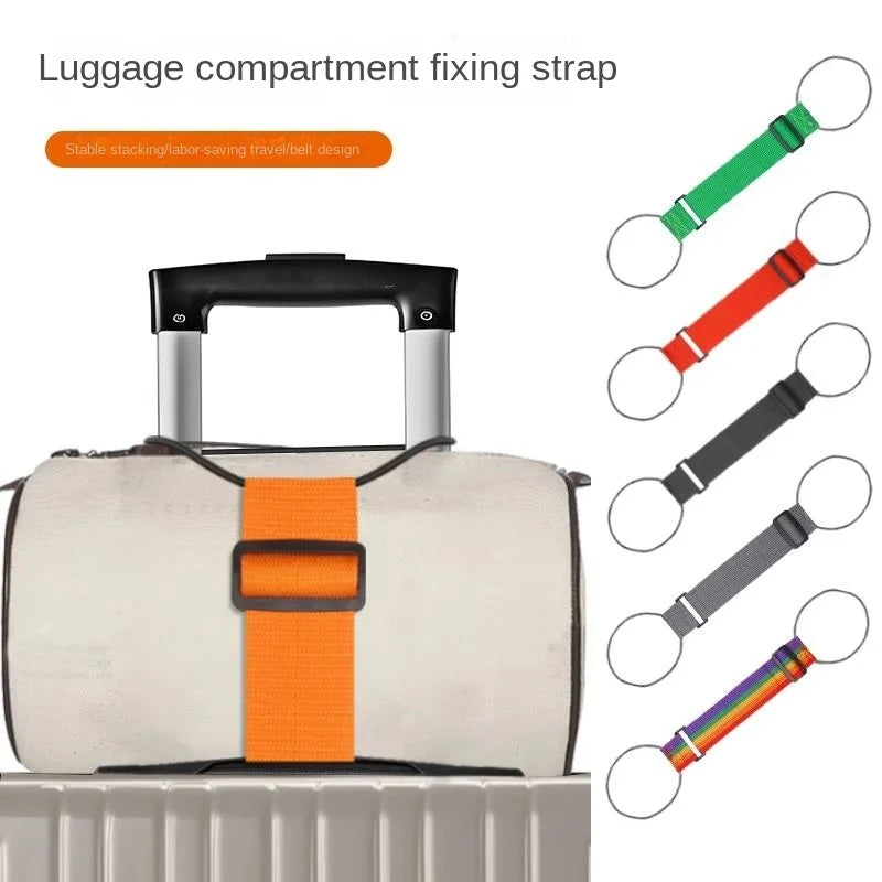 Adjustable Elastic Luggage Strap Bungee Belt 40 cm (15.7 in) for Suitcase Travel Carry-On Security