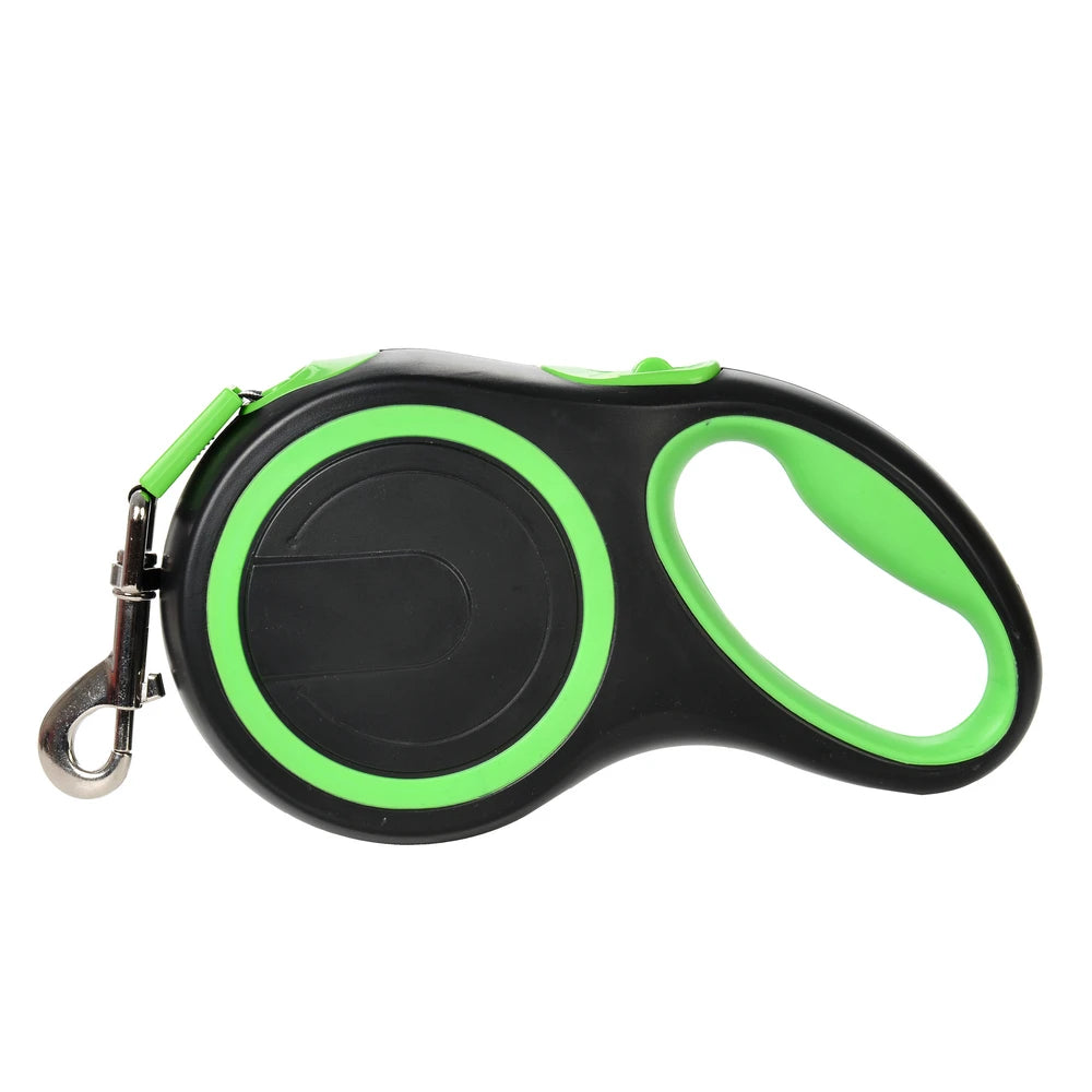 Retractable Dog Leash for Large Dogs – Durable Nylon Extendable 16.4ft/5m & 26.2ft/8m Walking Lead with Quick-Release Handle