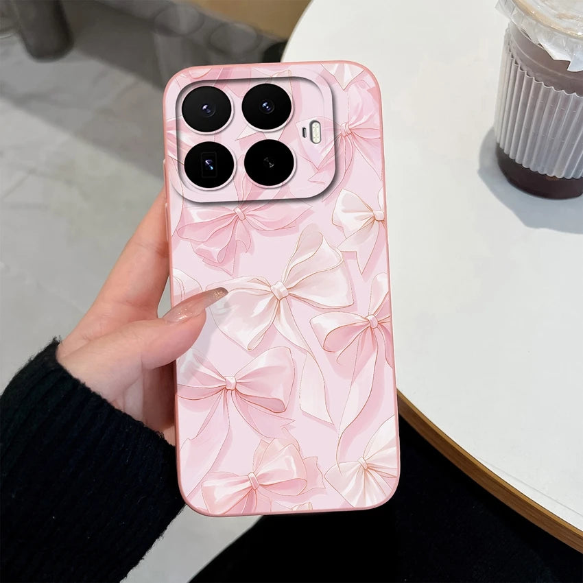 Liquid Silicone Phone Case for Xiaomi 17T / 17T Pro — Vibrant Fruit Print Soft Shell, Anti-Fingerprint Shockproof Bumper