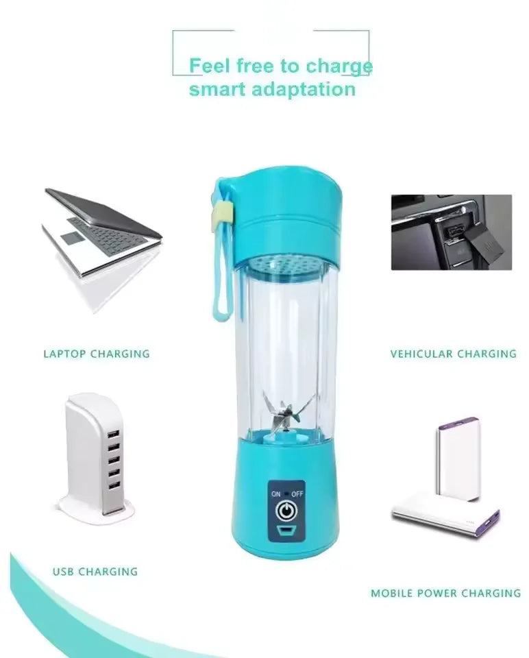 USB Rechargeable Mini Electric Juicer Cup - Portable Fruit Blender & Automatic Squeezer for Orange Lemon