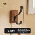 Aluminum Adhesive Robe Hook - Wall-Mounted Viscose Hook for Towels, Coats and Bags (1-3 Hooks)