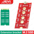 M.2 NVMe SSD Extension Bracket Adapter – Adjustable 2230/2242/2260/2280 NGFF Transfer Plate