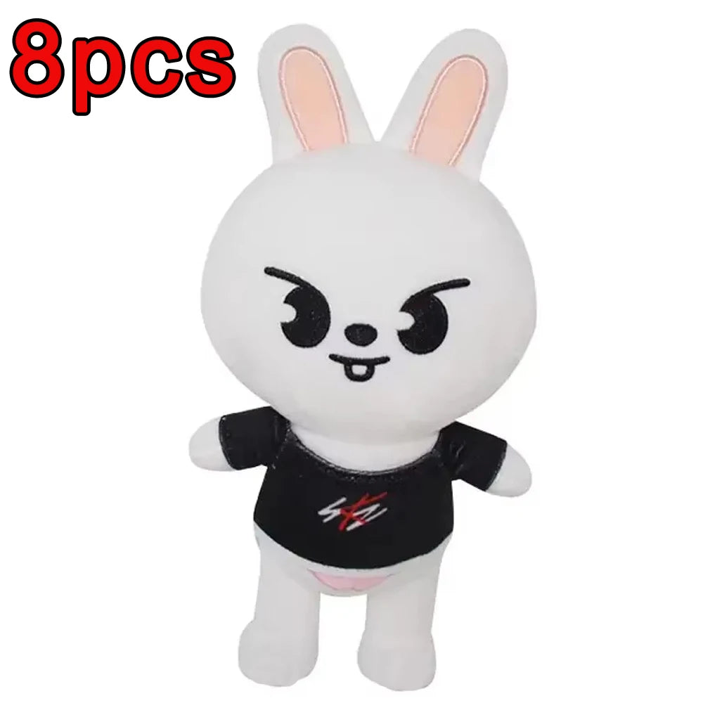 Kawaii 23 cm (9.1 in) Plush Stuffed Animal, Cute Cartoon Companion Toy & Room Decor Gift