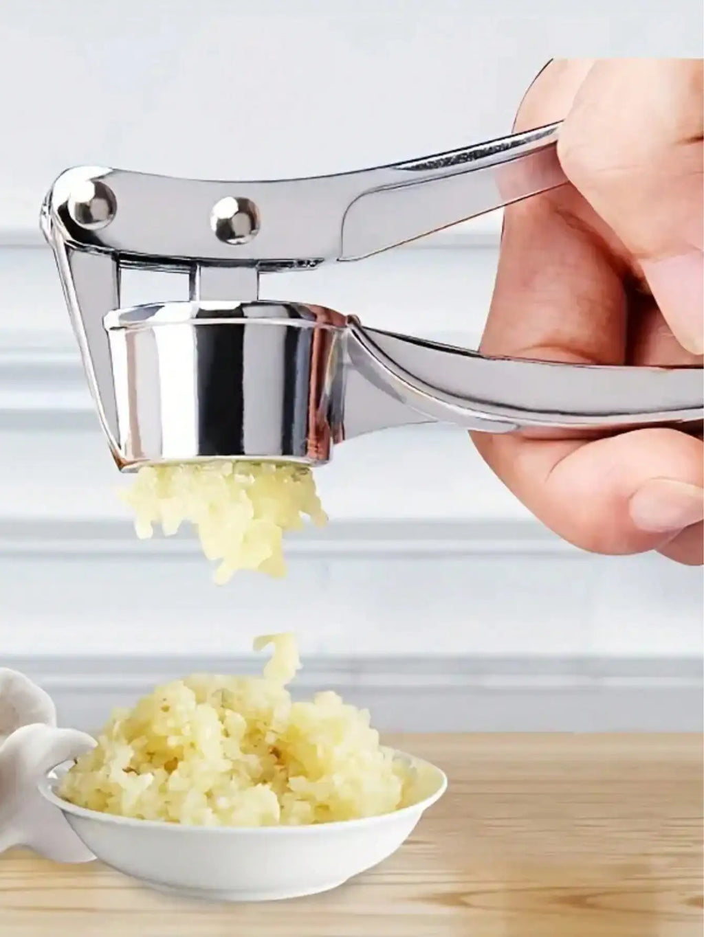 Washable Garlic Press & Ginger Crusher — Easy-Clean Garlic Masher | Eco-Friendly Kitchen Gadget