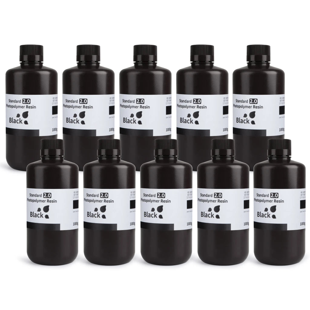 UV 3D Printing Resin 405nm, ABS-like, Water Washable, 8K Compatible for MSLA/DLP/LCD Printers