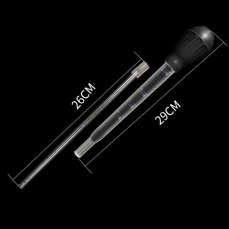Aquarium Siphon Pipette Fish Tank Vacuum Cleaner – Water Changer, 11.4/17.7/21.3 in (29/45/54 cm), 30/40/50 ml (1.0/1.4/1.7 fl oz)