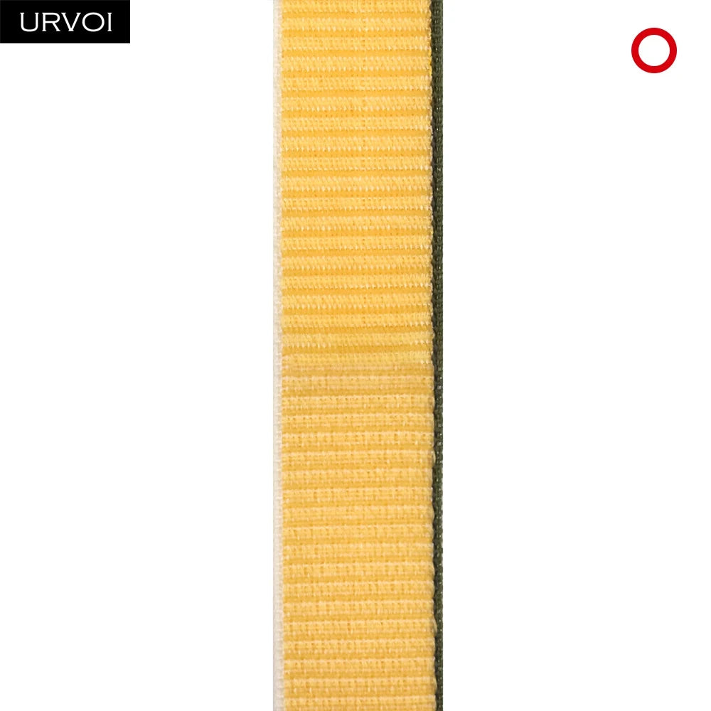 Nylon Sport Loop Band for Apple Watch — Breathable Hook & Loop Fastener — Fits 42/44/45/46/49mm