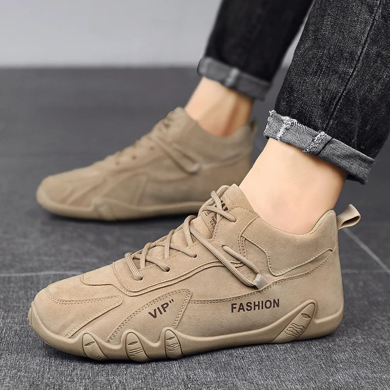 Men's Outdoor Hiking Sneakers Anti-Slip Four-Season Comfort Casual Work Shoes