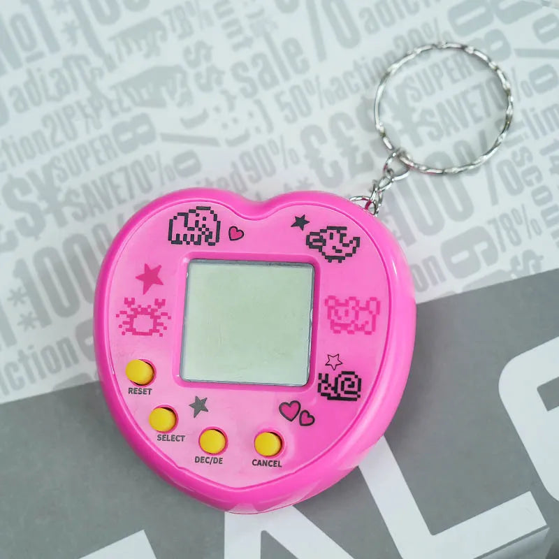 Nostalgic Handheld Virtual Pet Game - Electronic Digital Pet Toy with 168 Pets