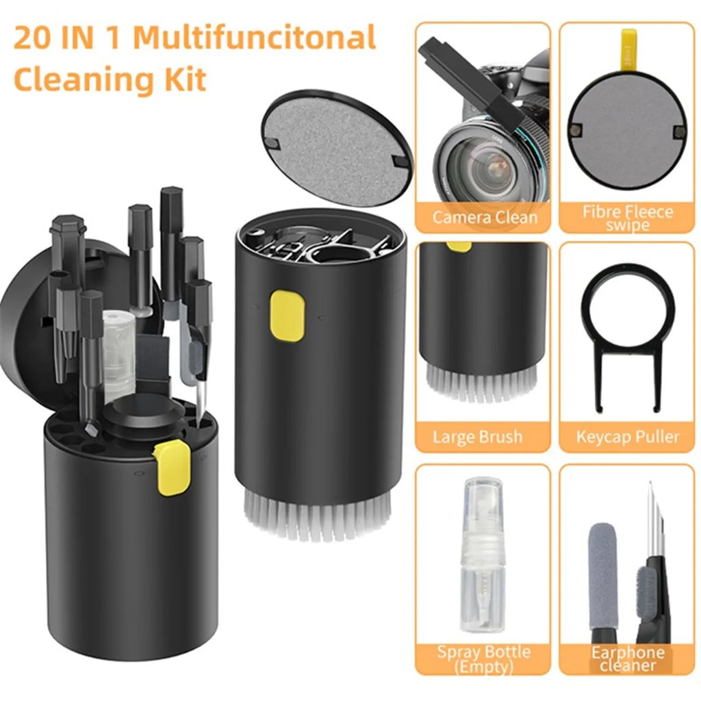 20-in-1 Digital Cleaning Kit for Phones, Tablets, AirPods, Headphones & Keyboards