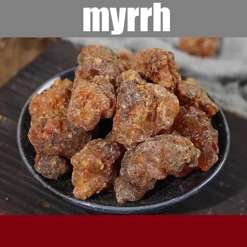 Natural Myrrh Resin Incense - 10–50g (0.35–1.76 oz) Raw Resin for DIY Fragrant Powder and Frankincense Blends