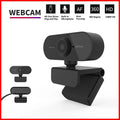 1080P HD USB Mini Webcam with Built-In Mic for Laptop & Desktop - 1920x1080 Video Calls