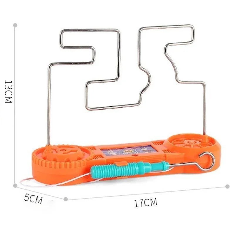 Kids Electric Touch Maze Game - Educational Shock Reaction Science Toy & Party Game Gift (Ages 7-12)