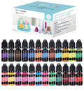 Candle Dye Liquid Colorant Kit – Pigment Set for DIY Candles & Soap, Compatible with Soy Beeswax Gel Paraffin (10ml / 5ml Bottles)