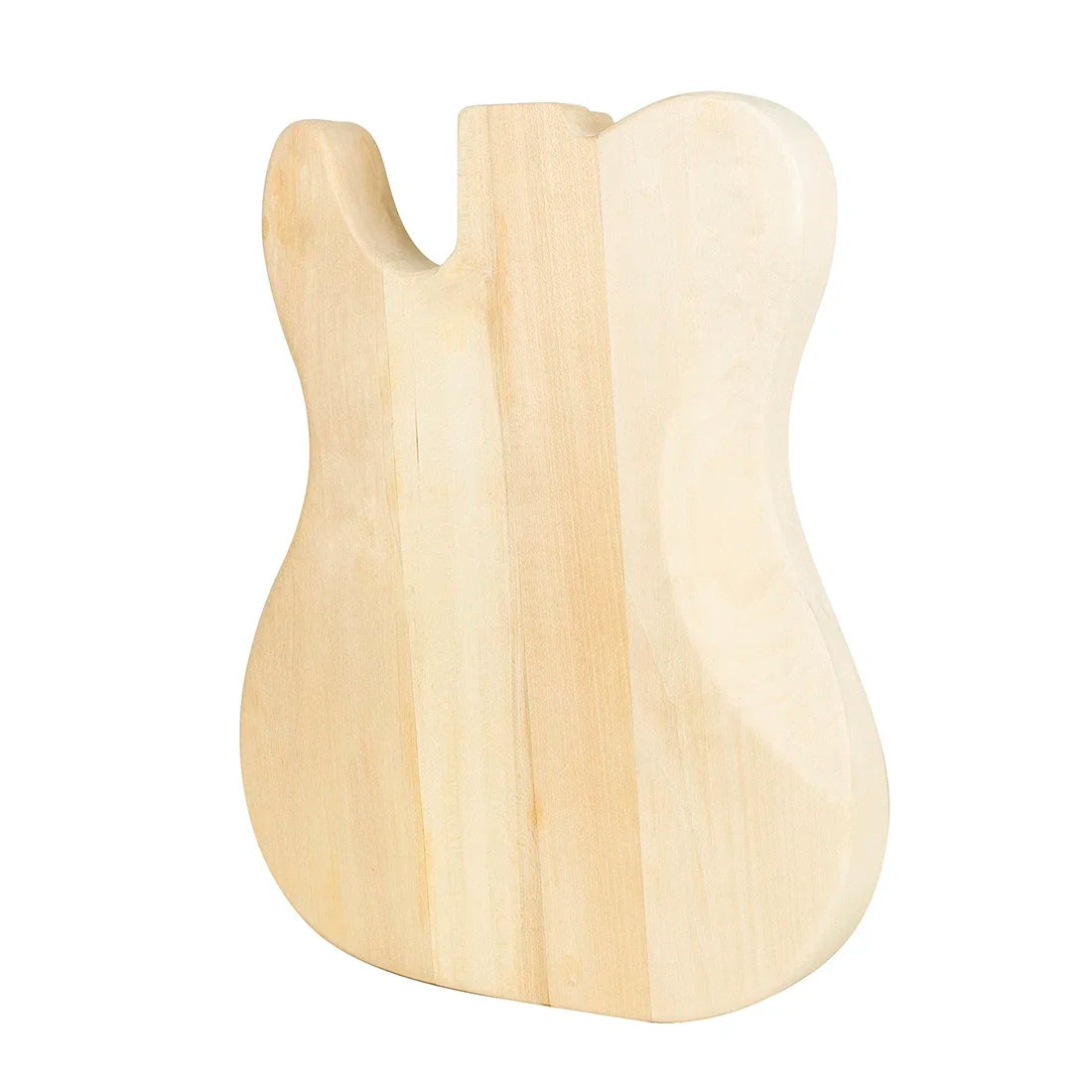 DIY 39-Inch 6-String Electric Guitar Kit — 22 Frets, Basswood/Maple Body, 2 Single-Coil Pickups, Hand-Assembled Parts