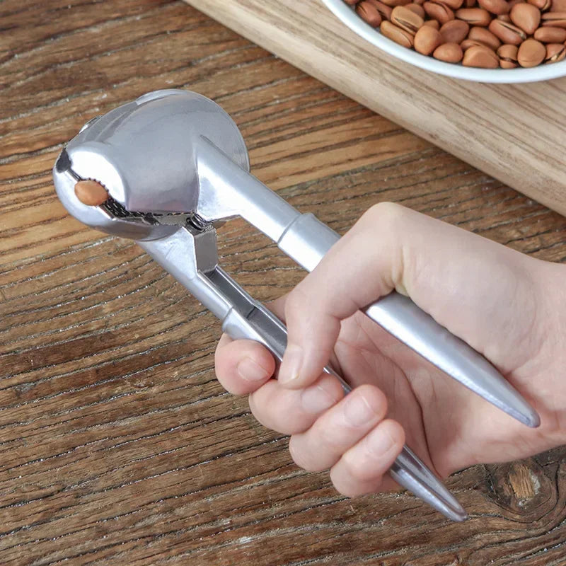 Multifunction Zinc Alloy Nutcracker Nut Sheller for Almonds Walnuts Pecans Hazelnuts