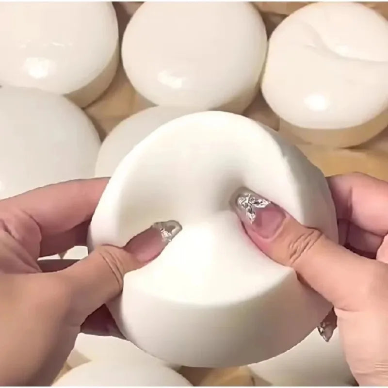 Slow-Rising Squishy Yogurt Cake Bread Squeeze Toy - Soft Sensory Fidget Stress Relief for Kids & Adults