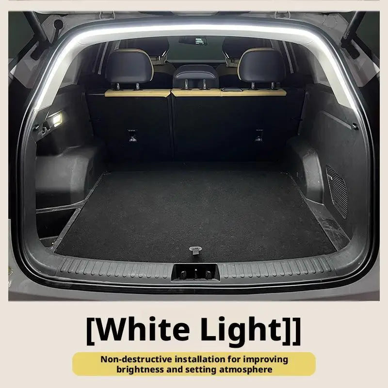 Sensor Trunk LED Light Strip – Motion-Activated Rear Trunk Atmosphere Lamp, Bendable Auto Interior LED Bar