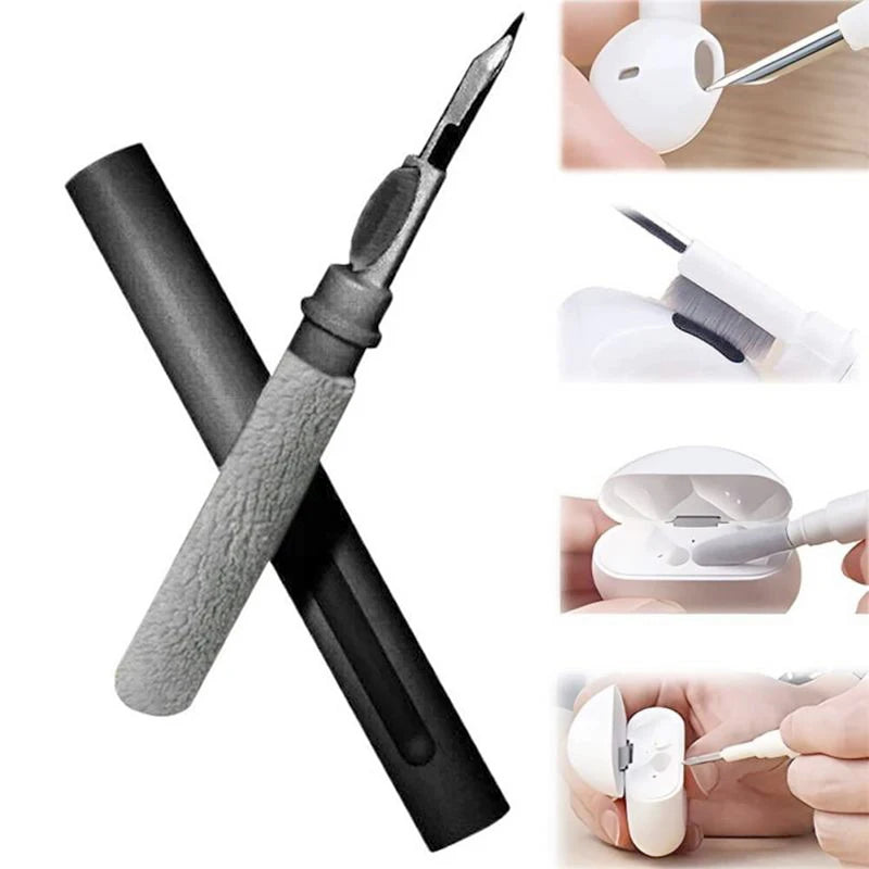 Earbuds Cleaning Kit – Cleaning Pen with Brush & Picks for AirPods, Earphones and Cases, Compatible with Xiaomi Samsung