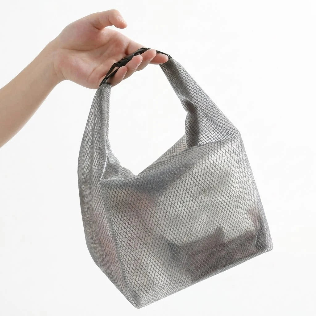 Clear Waterproof Travel Cosmetic Bag - Large Transparent Toiletry Pouch 27 x 24 x 17 cm (10.6 x 9.4 x 6.7 in)