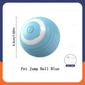 Automatic Rechargeable Cat Toy Ball — Motion-Activated Interactive Rolling Teaser with Plush Tail, USB-C