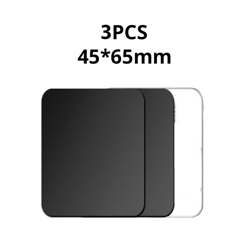 Universal Magnetic Metal Plate for Car Phone Mount – Adhesive Iron Disk for Mobile Phone Magnet Holder
