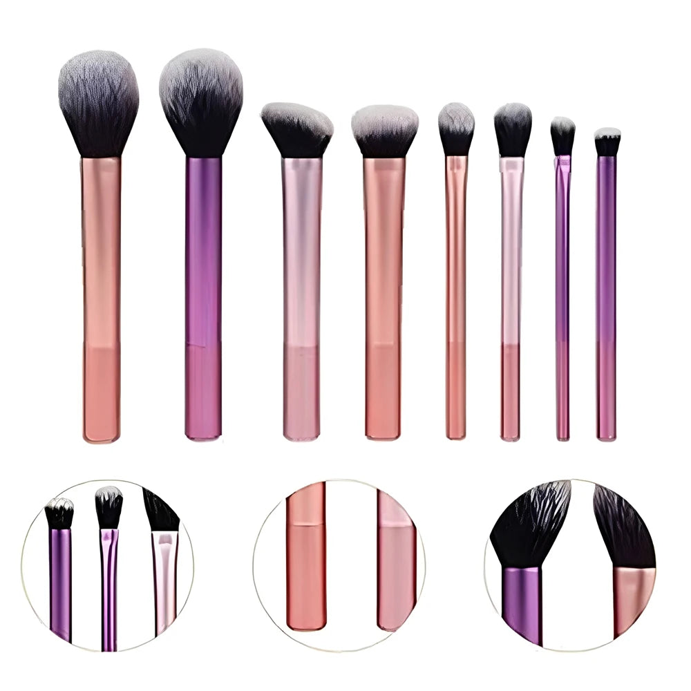12-Piece Professional Makeup Brush Set – Ergonomic Handles & Portable Case, Vegan Synthetic Bristles