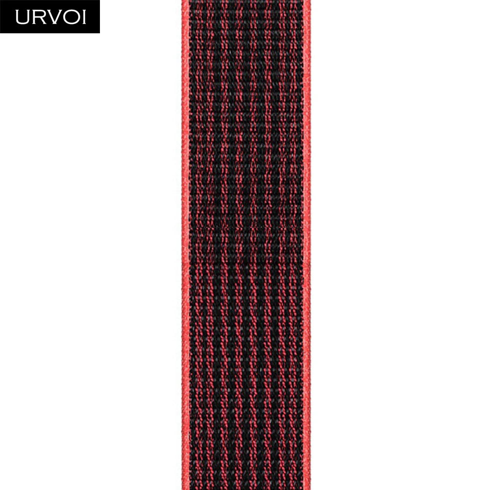Nylon Sport Loop Band for Apple Watch — Breathable Hook & Loop Fastener — Fits 42/44/45/46/49mm