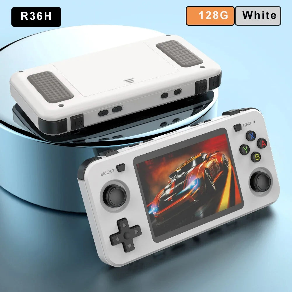 Handheld Retro Game Console 3.5-inch (8.9 cm) IPS Screen | Linux OS | 3000 mAh Battery | 64GB Storage | 10,000+ Classic Games