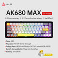 68-Key Hot-Swappable Mechanical Bluetooth & USB Compact Gaming Keyboard with RGB Backlight