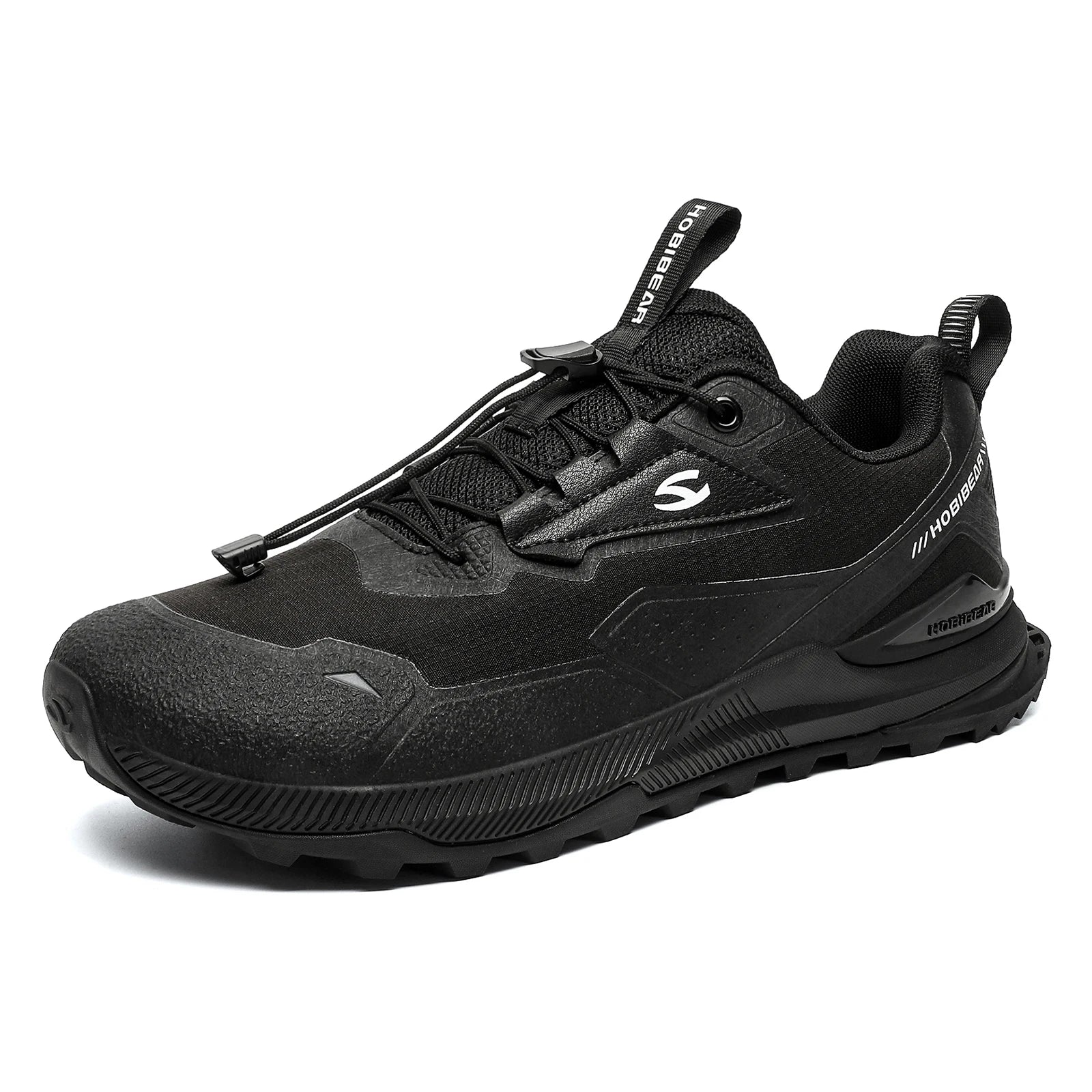 Elastic Band Hiking Shoes Slip-Resistant Walking Sneakers for Men & Women Comfortable Outdoor Running Travel