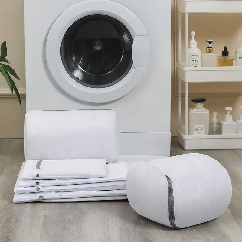 Mesh Shoe Laundry Bag with Zipper – Durable Wash Bag for Sneakers, Running Shoes, Socks & Bras