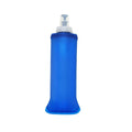 150ml/250ml/500ml (5oz/8.5oz/17oz) Collapsible Silicone Water Bottle with Bite Valve - Portable for Running Camping Hiking Travel