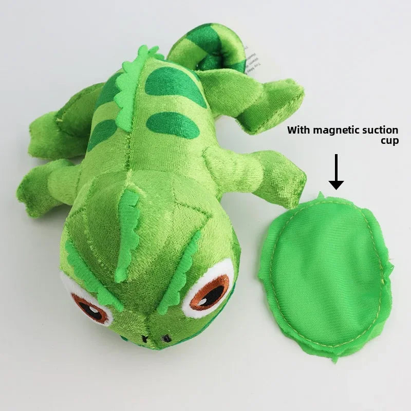 Pascal Rapunzel Chameleon Plush Doll 15 cm (5.9 in) Shoulder Stuffed Animal - Kids Gift
