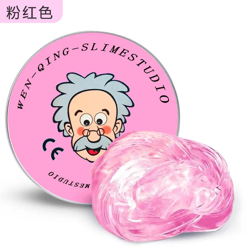 Reusable Liquid Crystal Putty Bouncy Slime Set DIY Stress Relief Handgum Playdough