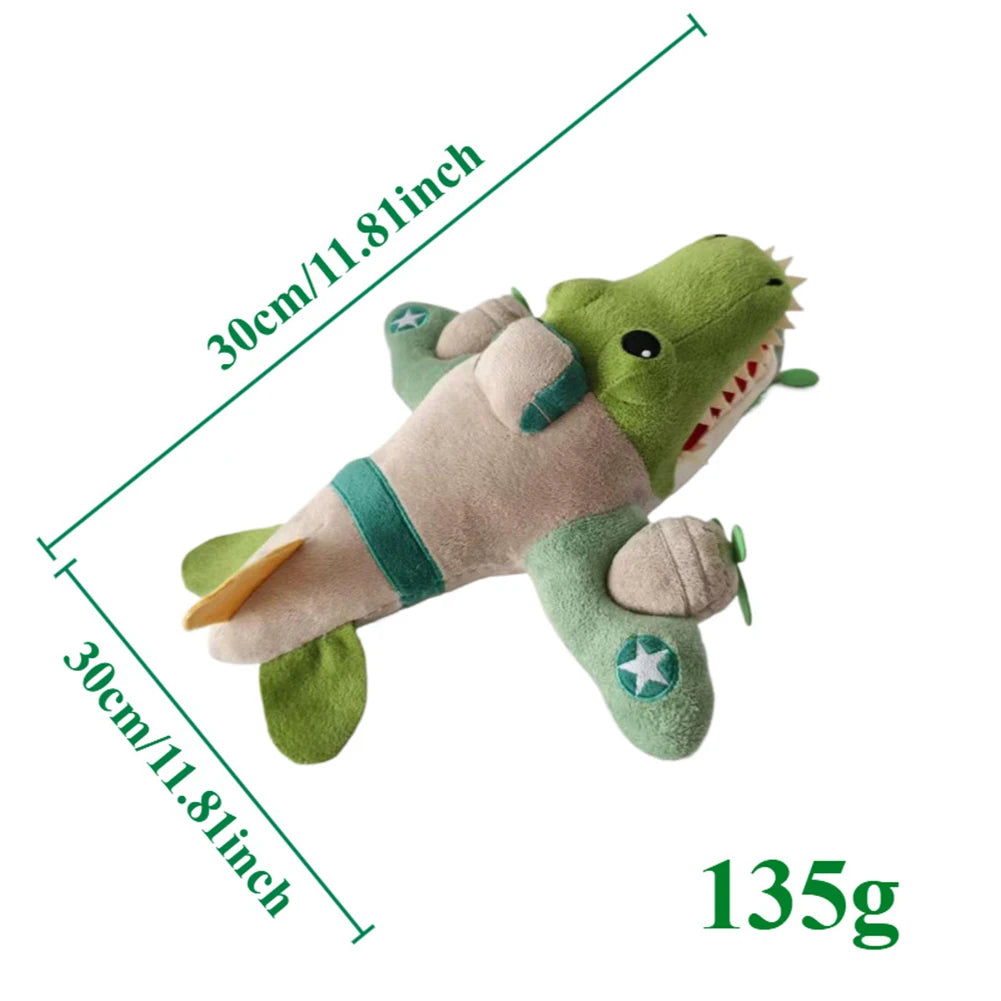 Tungsahur Italian Meme Plush Pillow Doll 9.8 x 5.1 in (25 x 13 x 13 cm) Soft Stuffed Cartoon Collectible