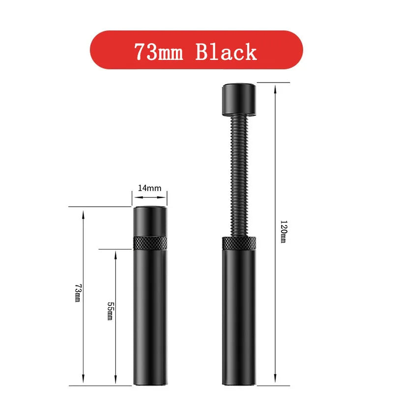 Adjustable GPU Support Bracket 27–120mm (1.06–4.72 in) White Aluminum Graphics Card Anti-Sag Holder