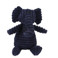 Dog Chew Toy Corduroy Plush Squeaky Molar Tooth Cleaner Training Toy for Large Dogs Monkey and Pig Designs