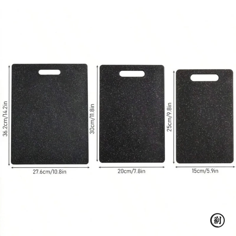 Marble Texture PP Antibacterial Cutting Board – Dishwasher Safe Vegetable Chopping Board